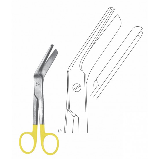 TC BRAUN STADLER EPISIOTOMY SCISSOR 14.5CM