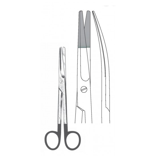 SUPER CUT MAYO OPERATING SCISSOR CVD 23CM