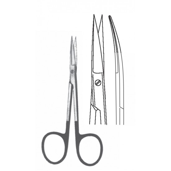 SUPER CUT IRIS FINE SCISSOR CVD 10.5CM