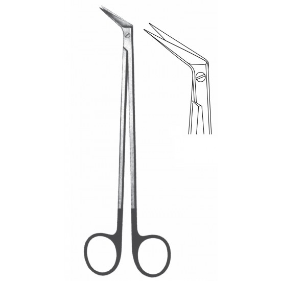 SUPER CUT POTTS-SMITH VASCULAR SCISSOR 25 ANGLE 19CM