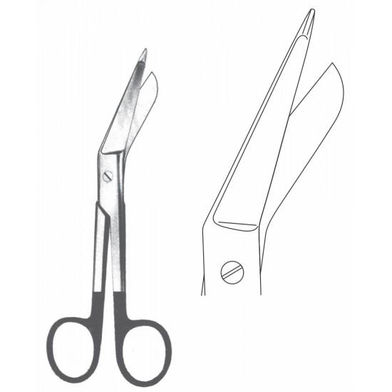 SUPER CUT LISTER BANDAGE SCISSOR 18CM