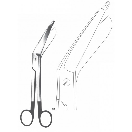 SUPER CUT BERGMANN BANDAGE SCISSOR 23CM