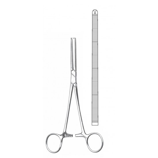 KOACHER (OCHSNER) FORCEP 1X2 STR 30CM