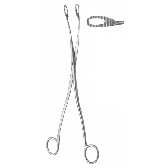 PLACENTA FORCEP (JAPANESE PATTERN) 9mm, 25CM