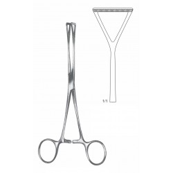 DUVAL INTESTINAL TISSUE FORCEP LARGE POINT 20CM