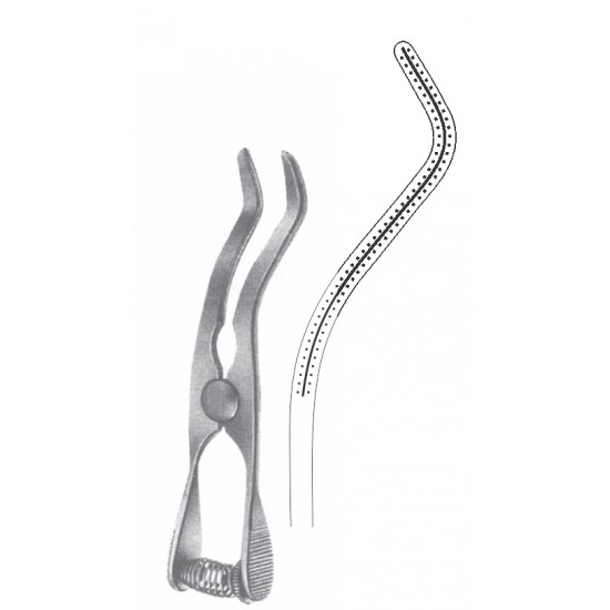 DEBAKEY INTESTINAL CLIP 9CM