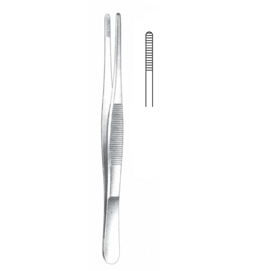 THUMB DRESSING FORCEP 11.5CM