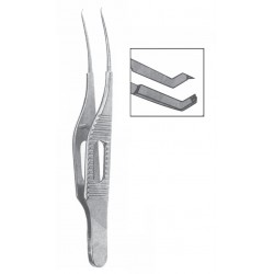 COLIBRI MICRO TISSUE FORCEP 1X2 TEETH EXTRA DELICATE WITH TYING PLATFORM