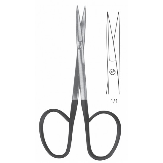 SUPER CUT RIBBON IRIS SCISSOR LARGE BLADE STR 9.5CM