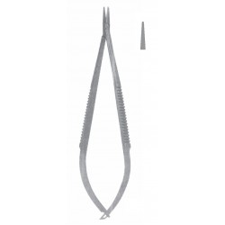 CASTROVIEJO DELICATE NEEDLE HOLDER SMOOTH WITHOUT LOCK STR 21CM