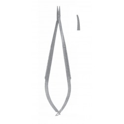 CASTROVIEJO DELICATE NEEDLE HOLDER SERR WITHOUT LOCK CVD 14CM