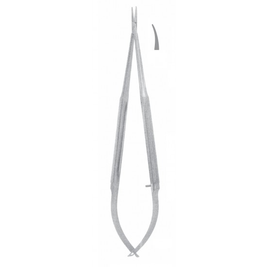 BARRAQUER DELICATE NEEDLE HOLDER SMOOTH CVD WITHOUT LOCK 23CM