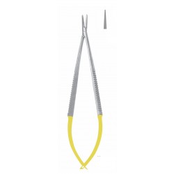 TC CASTROVIEJO DELICATE NEEDLE HOLDER SMOOTH WITHOUT LOCK STR 14CM