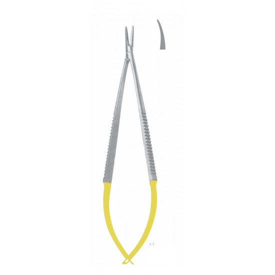 TC CASTROVIEJO DELICATE NEEDLE HOLDER SMOOTH WITHOUT LOCK CVD 21CM