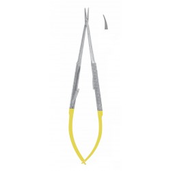 TC BARRAQUER MICRO NEEDLE HOLDER SMOOTH CVD WITH LOCK 15CM