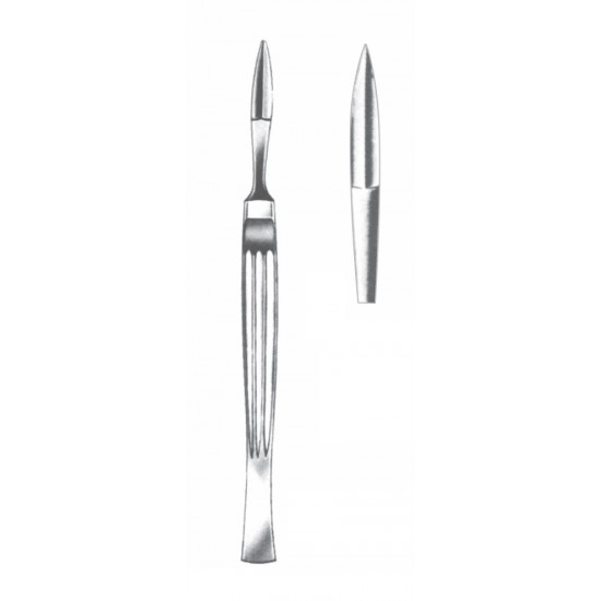 JOSEPH PLASTIC SURGERY KNIFE SMALL STR 15CM