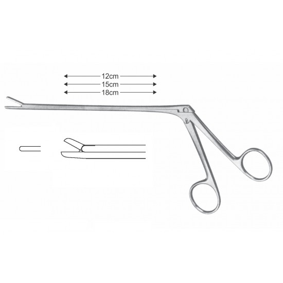 CUSHING LAMINECTOMY RONGUER 2X10mm STR 12CM