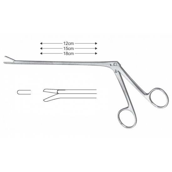 LOVE GRUENWALD LEMINECTOMY RONGUER 3X10mm 45 DOWN ANGLE 15CM