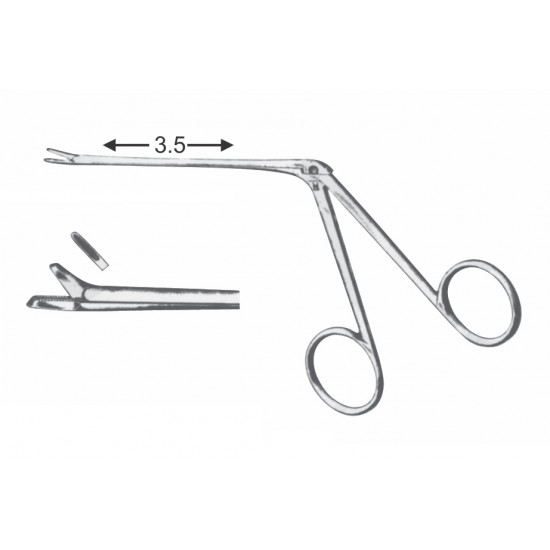 HARTMAN EAR FORCEP BIOPSY FCP CUTTING TYPE 9CM SHAFT