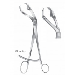 VERBRUGGE BONE HOLDING FORCEP WITH LIP JOINT 26CM