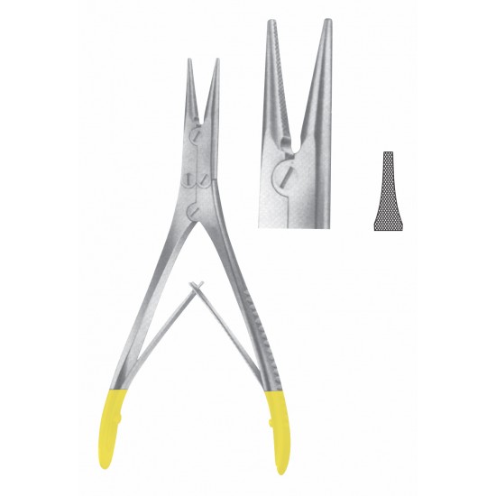 TC WIRE HOLDING PLIER 18CM FIG-1