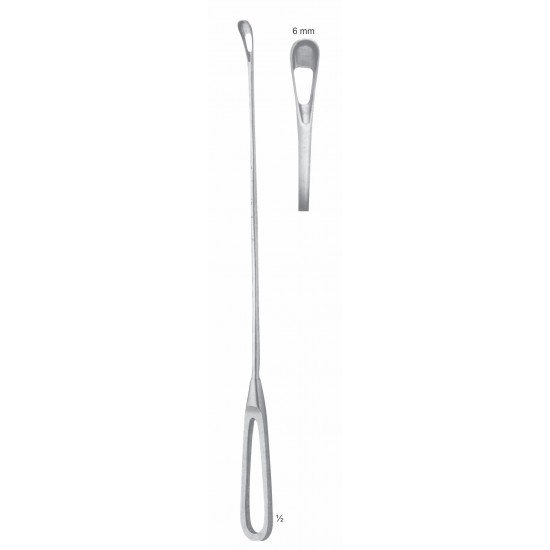 J.O.M.W. UTERINE CURETTE 9.9mm 28CM