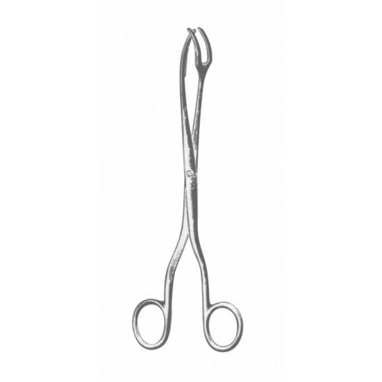 MEDRO STERLIZING FORCEP 1 X 2 PRONG 30CM