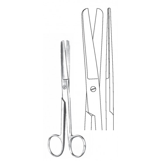 STANDARD OPERATING SCISSOR BL/BL STR 14CM