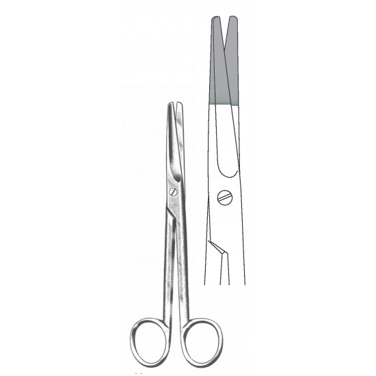 MAYO OPERATING SCISSOR CVD 17CM