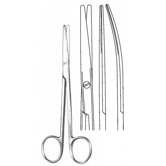 METZENBAUM SCISSOR BL/BL STR 14CM 