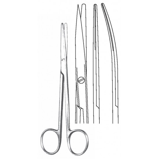 METZENBAUM SCISSOR SH/BL STR 23CM