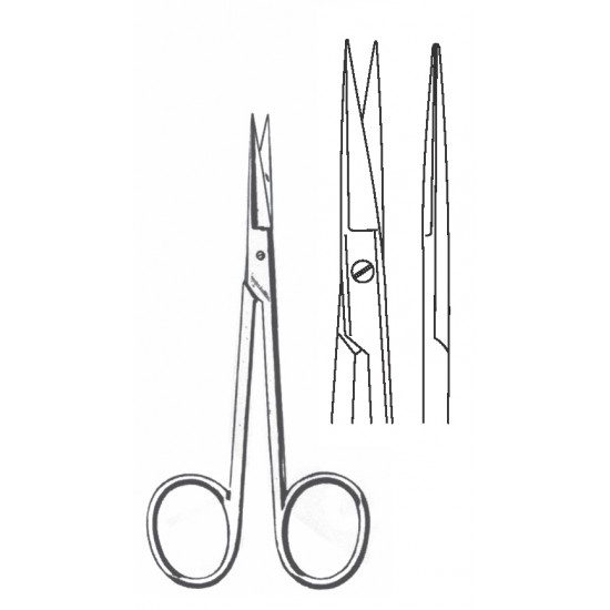 IRIS SCISSOR STR 11.5CM