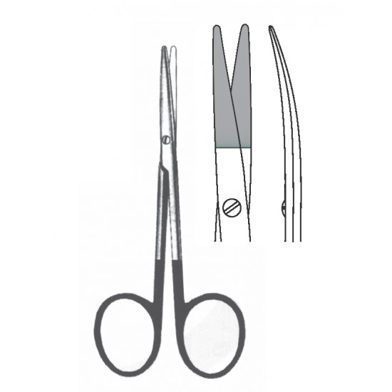 SUPER CUT BABY METZENBAUM SCISSOR CVD 11.5CM