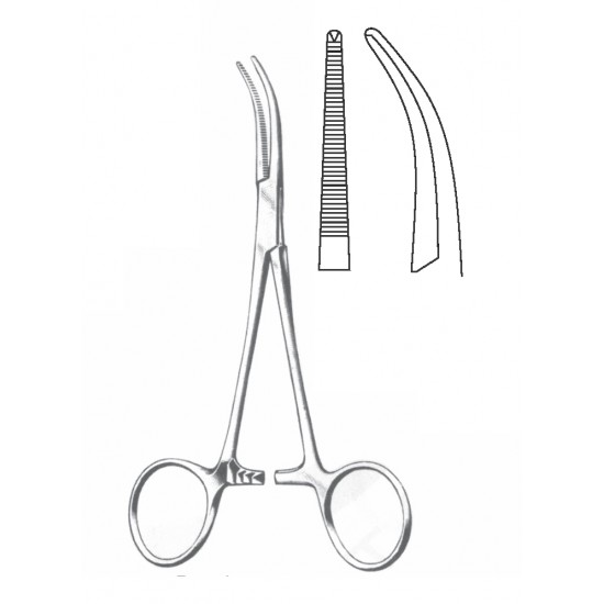 DANDY ARTERY FORCEP 1X2, 16CM