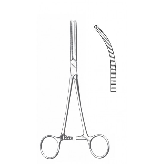 KOACHER (OCHSNER) FORCEP 1X2 CVD 16CM