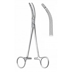 HEANEY HYSTERECTOMY FORCEP SINGLE TOOTH 21CM