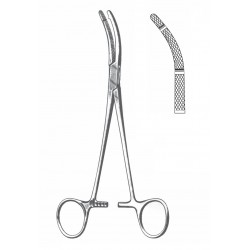 HEANEY HYSTERECTOMY FORCEP DOUBLE TOOTH 19.5CM