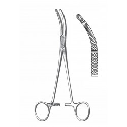 HEANEY HYSTERECTOMY FORCEP DOUBLE TOOTH 23CM