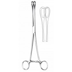 FOERSTER SPONGE FORCEP SMOOTH STR 20CM