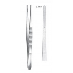 DEBAKEY INTESTINAL FORCEP (TWEEZER TYPE) 2.8mm, 30CM