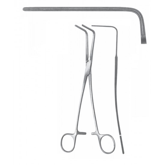 DEBAKEY FORCEP 90 ANGLE CVD 25.7CM