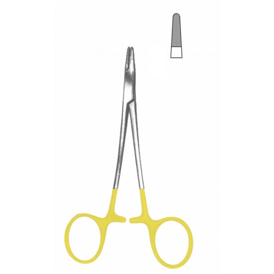 TC DERF NEEDLE HOLDER SERR 12CM