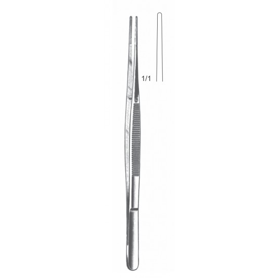 TAYLOR DRESSING FORCEP ROUND BACK 17CM