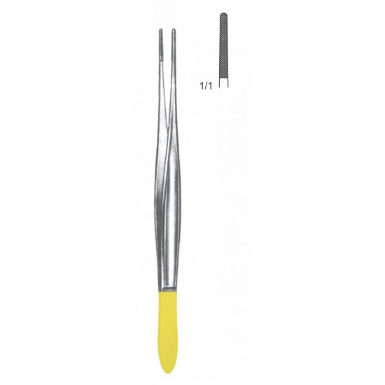 TC CUSHING DRESSING FORCEP STR 17.5CM