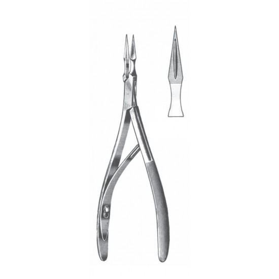 RALK SPLINTER FORCEP STR 15CM