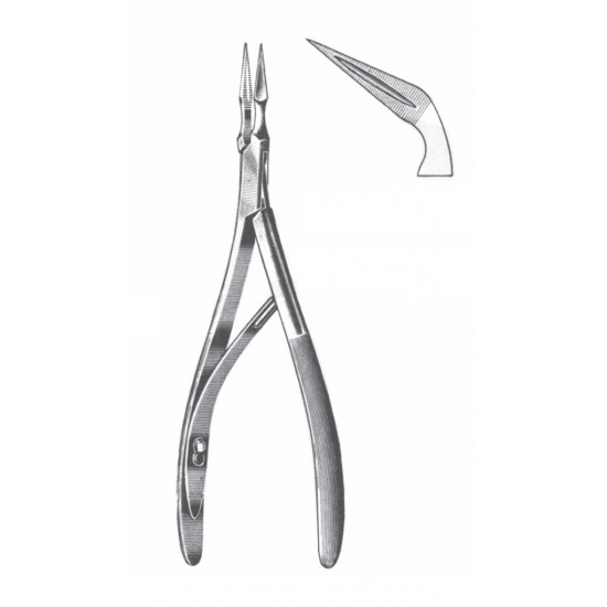 RALK SPLINTER FORCEP CVD 15CM