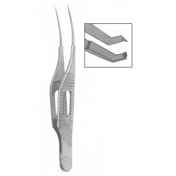 COLIBRI MICRO TISSUE FORCEP 1X2 TEETH DELICATE WITH TYING PLATFORM