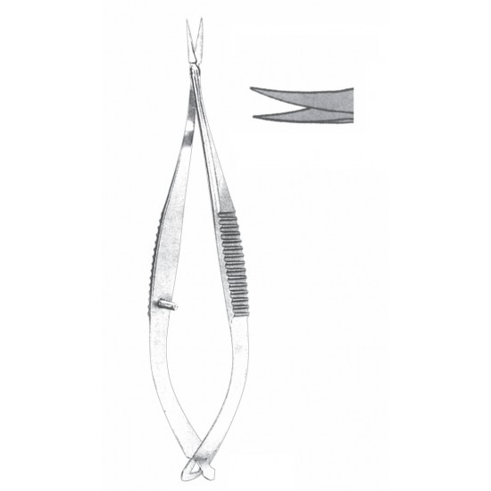 TRABERCULAR VANNAS MICRO SCISSOR CVD. 8CM