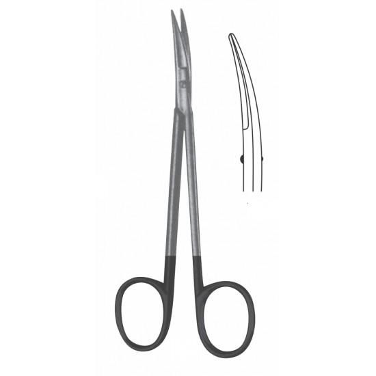 SUPER CUT KNAPP MICRO SCISSOR BLUNT CVD 12CM