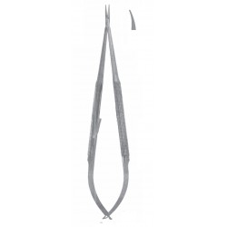 BARRAQUER MICRO NEEDLE HOLDER SMOOTH CVD WITH LOCK 14CM